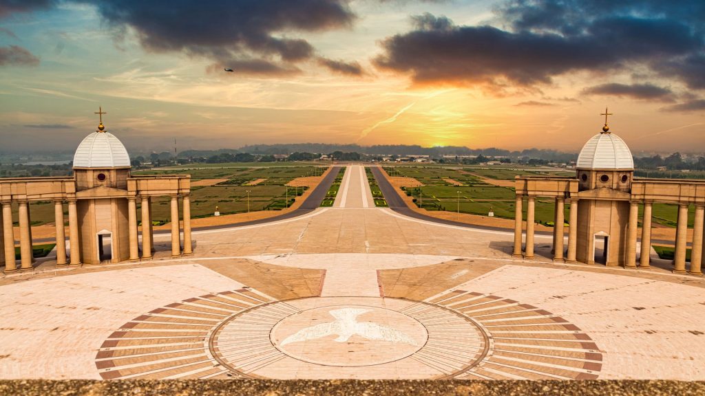 Basilique de Yamoussoukro en Côte D'Ivoire- voyage sur mesure en Afrique avec Ôphar'away